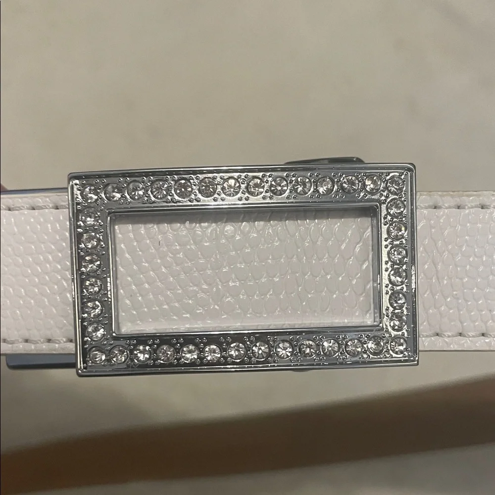 Nexbelt White Rachet Leather Belt - Picture 7 of 9